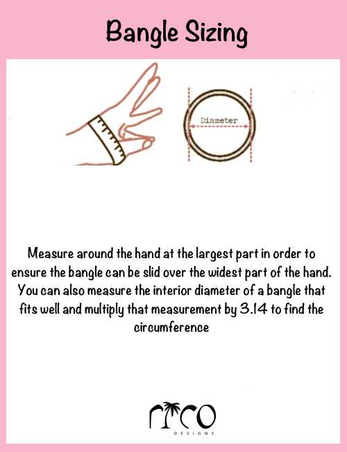 bangle sizing guide