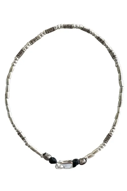 simple style pure silver anklet. Made to wear everyday. Staple jewellery - ocean safe