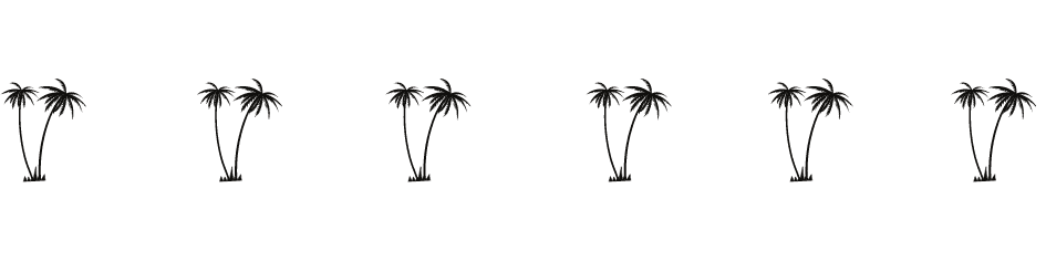 palm spacer for emails PALM TREES