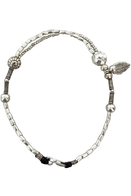 multi strand pure silver anklet. The perfect beach jewellery. Staple, everyday jewellery. Ocean safe.