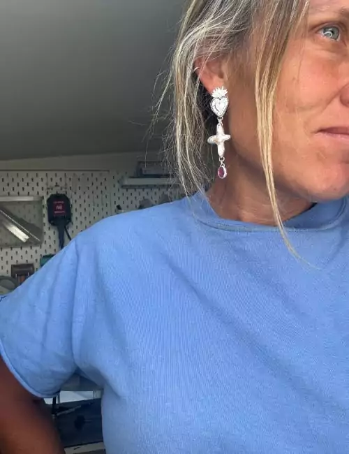 hearts on fire pearl studs