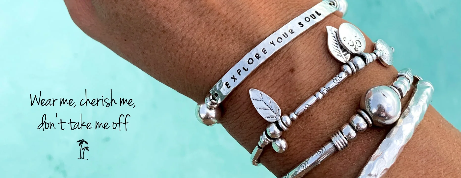 Rico Designs Handmade Silver jewellery perfect for stacking and ocean safe for everyday wear