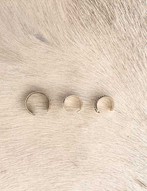 Orbit Sterling Silver Ear Cuff - Image 3