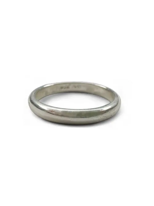 sterling silver stack ring. simple ring band made for stacking. ocean safe