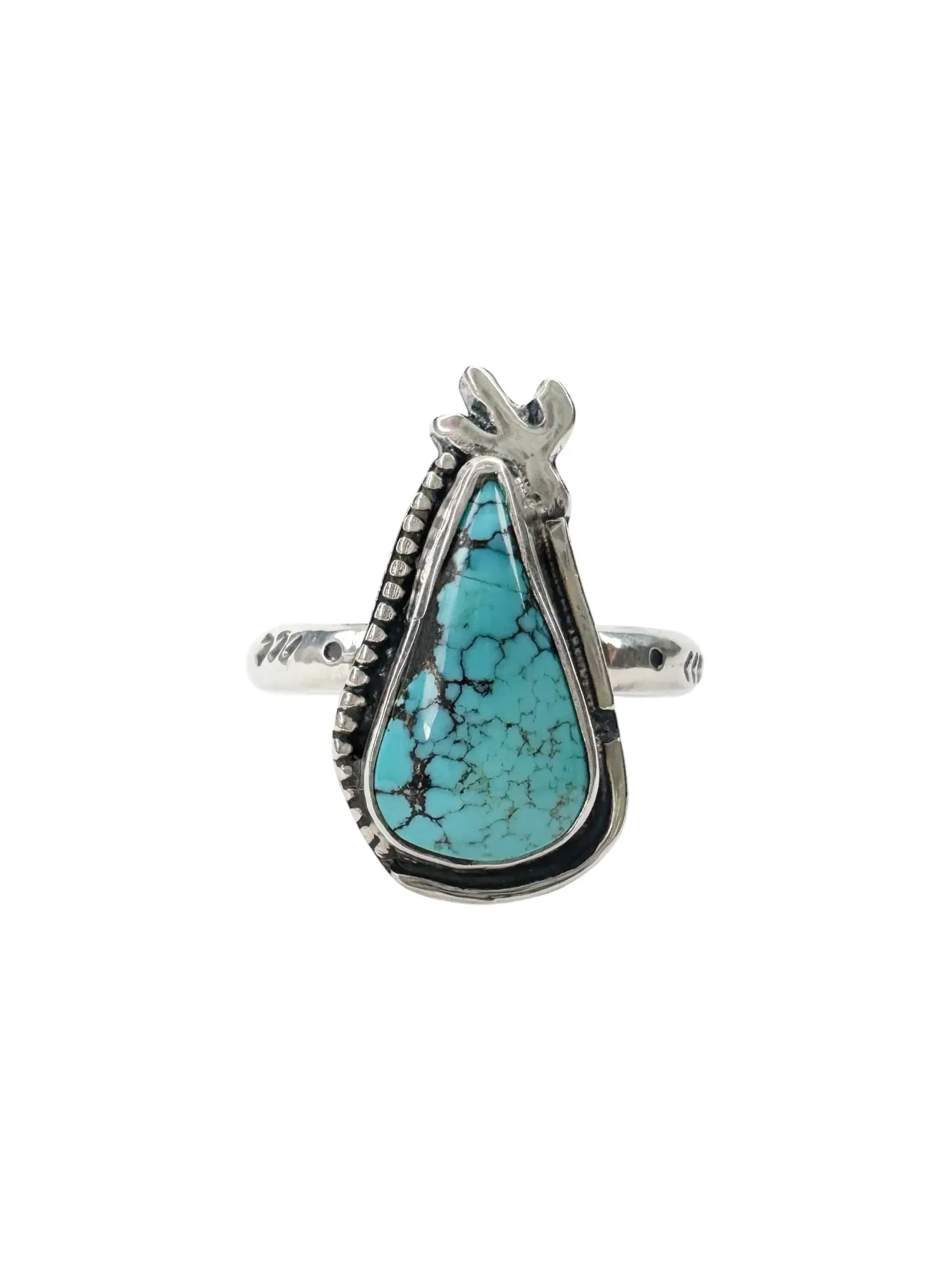 cactus sterling silver blue turquoise ring handmade in australia green blue turquoise one of a kind ring ocean safe