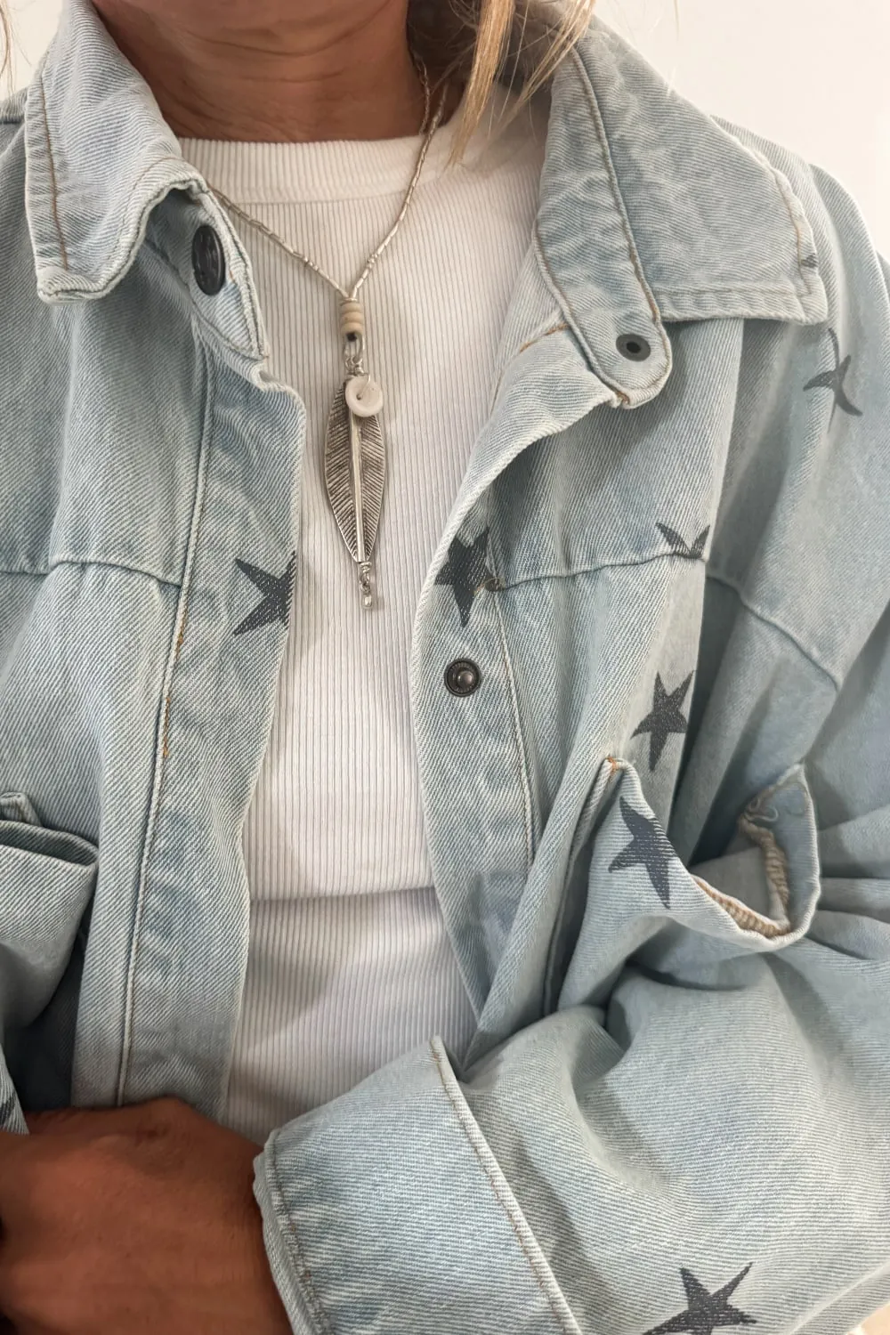 bohemian style silver necklace perfect to add to any outfit handmade ocean safe jewellery