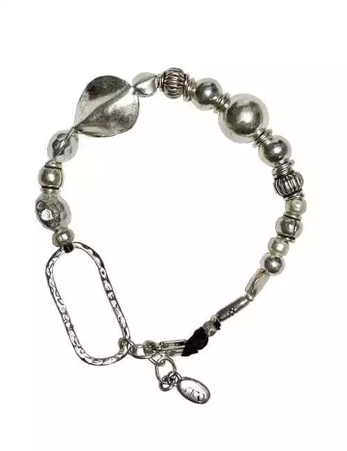 rico designs silver bracelet