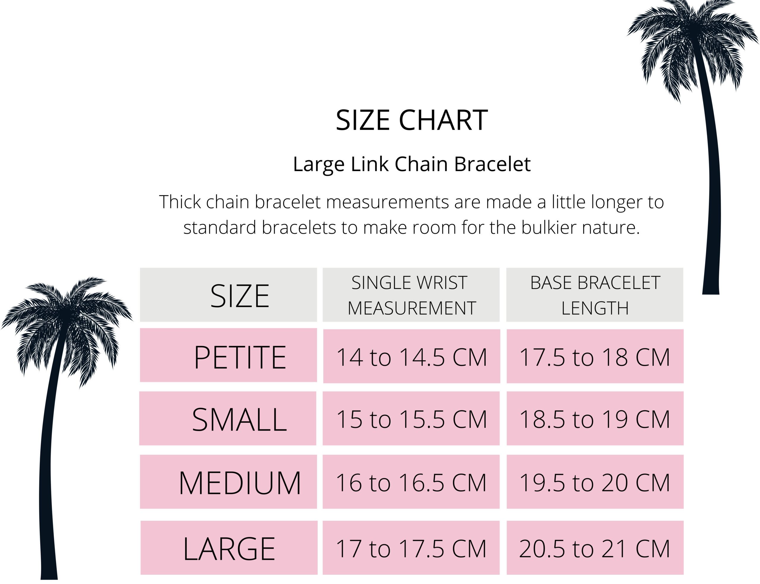 rico designs bangle size chart