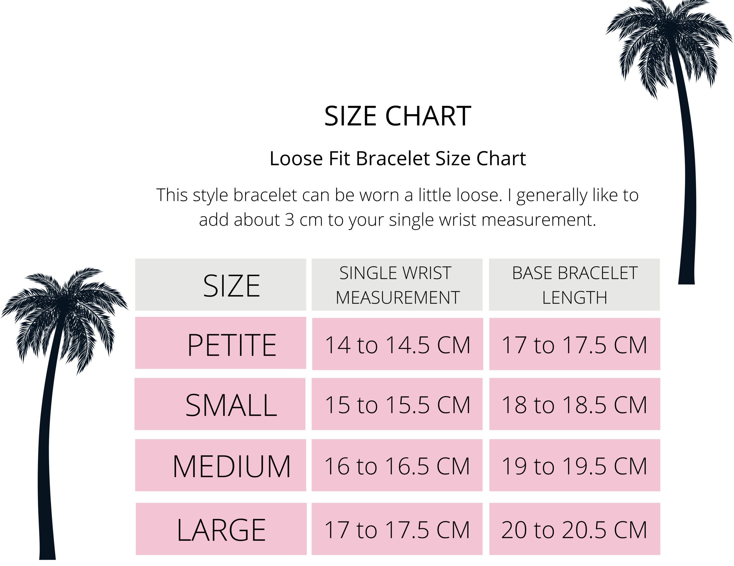 rico designs bangle size chart