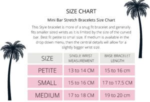 rico designs bracelet size chart