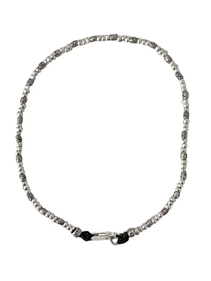 simple style pure silver anklet. Made to wear everyday. Staple jewellery - ocean safe