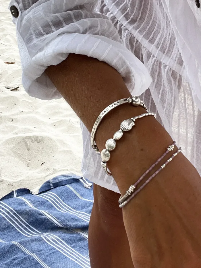 Dusty Mini Bar Bracelet - Image 2