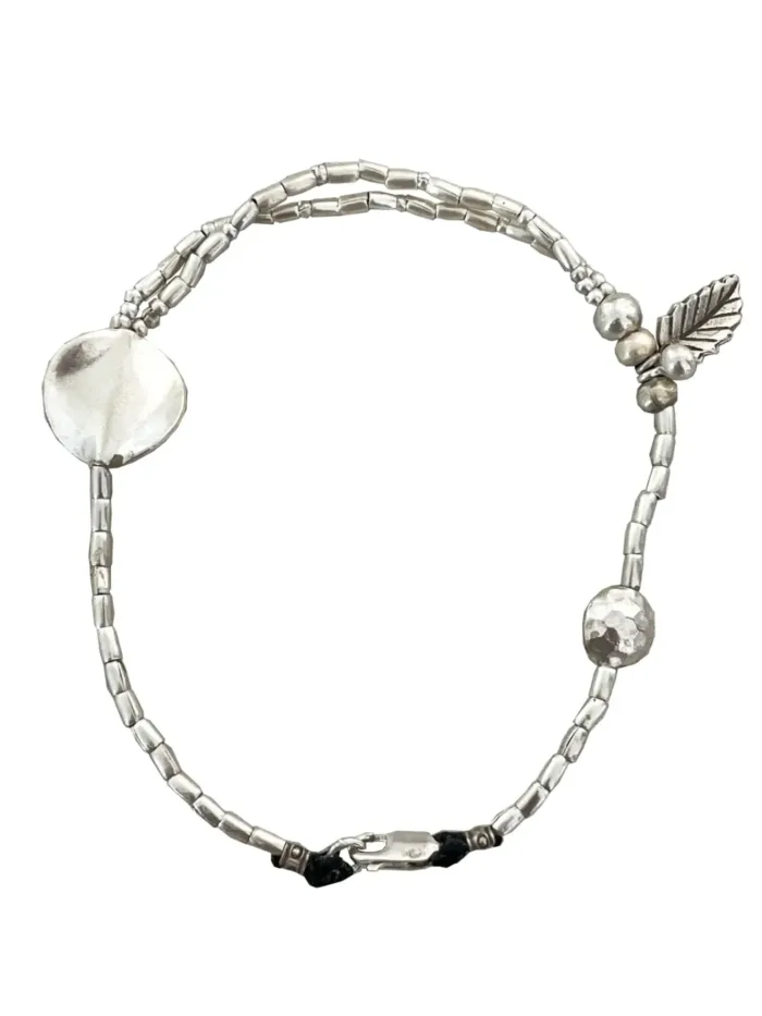multi strand pure silver anklet. The perfect beach jewellery. Staple, everyday jewellery. Ocean safe.