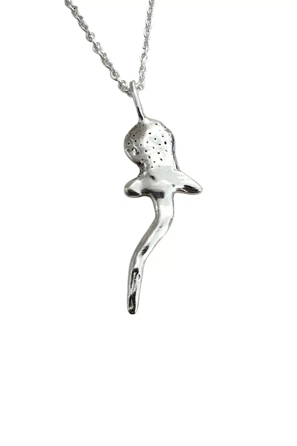 sterling silver whale shark necklace
