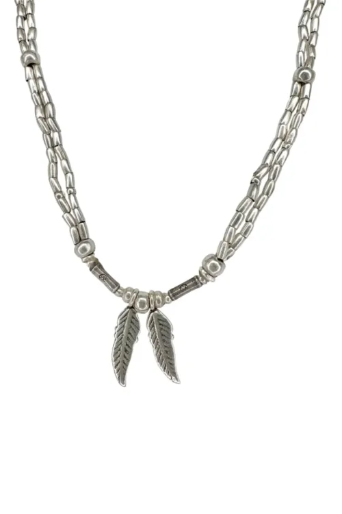 multi strand pure silver anklet. Featuring 2 silver feather charms. The perfect beach jewellery. Everyday staple jewellery. Ocean safe.