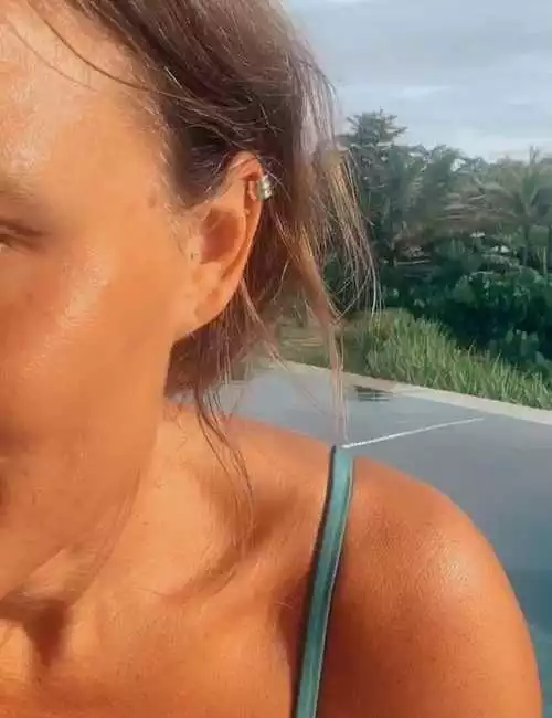 Orbit Sterling Silver Ear Cuff - Image 4