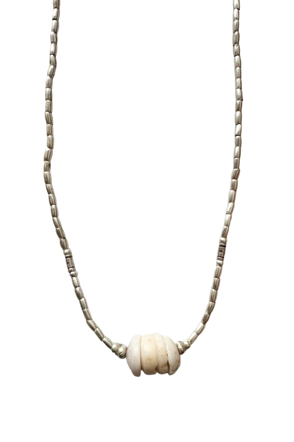 beach inspired puri shell necklace. Perfect for the island girl. Ocean safe necklace